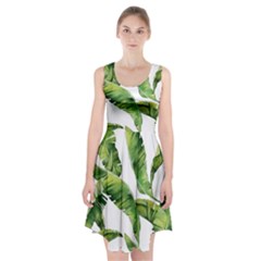 Sheets Tropical Plant Palm Summer Exotic Racerback Midi Dress by artworkshop