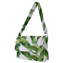 Sheets Tropical Plant Palm Summer Exotic Full Print Messenger Bag (m) by artworkshop