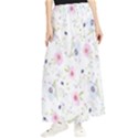 Pattern Flowers Maxi Chiffon Skirt View1