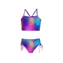 Triangles Polygon Color Girls  Tankini Swimsuit View1