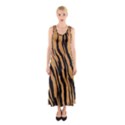 Tiger Animal Print A Completely Seamless Tile Able Background Design Pattern Sleeveless Maxi Dress View1