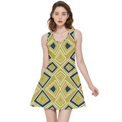 Abstract Pattern Geometric Backgrounds   Inside Out Reversible Sleeveless Dress by Eskimos