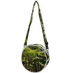 Bitter Melon Crossbody Circle Bag by artworkshop