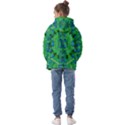 Vines Of Beautiful Flowers On A Painting In Mandala Style Kids  Oversized Hoodie View2