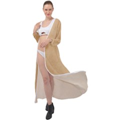 Paper Brown Maxi Chiffon Beach Wrap by artworkshop