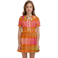 Sky Delight Kids  Sweet Collar Dress by Thespacecampers