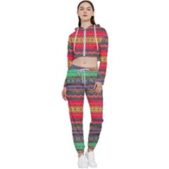 Abundance Cropped Zip Up Lounge Set by Thespacecampers