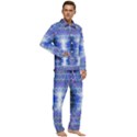 Galaburst Men s Long Sleeve Velvet Pocket Pajamas Set View2