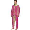 Patterned Men s Long Sleeve Velvet Pocket Pajamas Set View3