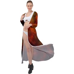 Space Science Maxi Chiffon Beach Wrap by artworkshop