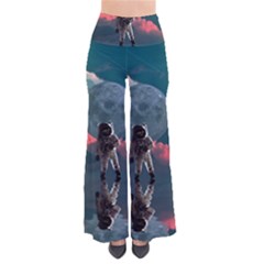 Astronaut-moon-space-nasa-planet So Vintage Palazzo Pants by Jancukart