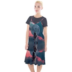 Astronaut-moon-space-nasa-planet Camis Fishtail Dress by Jancukart