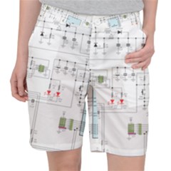 Circuits-electronics-atmel Pocket Shorts by Jancukart