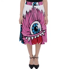 Monster-headphones-headset-listen Classic Midi Skirt by Jancukart