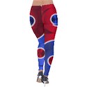 Yin Yang Eastern Asian Philosophy Velvet Leggings View2