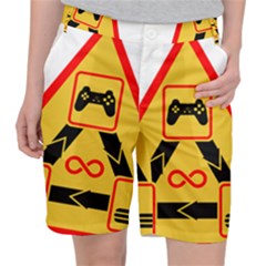 Gamer-geek-video-game-sign-fan Pocket Shorts by Jancukart