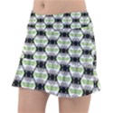 Hackers Town Void Mantis Hexagon Agender Pride Flag Classic Tennis Skirt View1