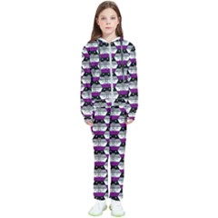 Hackers Town Void Mantis Hexagon Asexual Ace Pride Flag Kids  Tracksuit by WetdryvacsLair