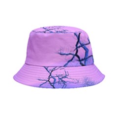 Nature-inspiration-trees-blue Inside Out Bucket Hat by Jancukart