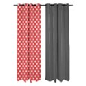 Polka Dot Seamless Pattern Window Curtain (Large 96 ) View1