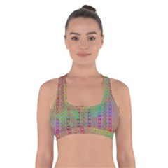 Sacred Message Cross Back Sports Bra by Thespacecampers