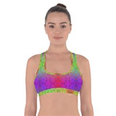 Mirrored Energy Cross Back Sports Bra by Thespacecampers