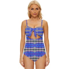 Bluedabadi Knot Front One-piece Swimsuit by Thespacecampers