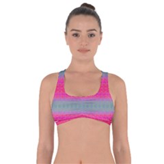 Pink Dreams Got No Strings Sports Bra by Thespacecampers