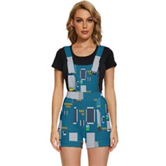 Amphisbaena Two Platform Dtn Node Vector File Short Overalls by Sapixe