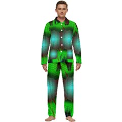 Eye To The Soul Men s Long Sleeve Velvet Pocket Pajamas Set by Thespacecampers