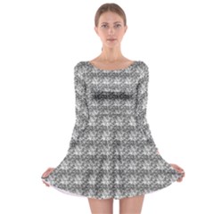 Digitalart Long Sleeve Skater Dress by Sparkle