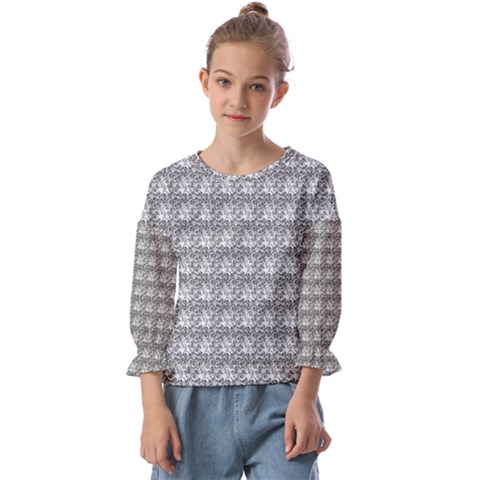 Digitalart Kids  Cuff Sleeve Top by Sparkle