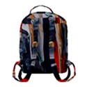 Art-modern-painting-background Flap Pocket Backpack (Small) View3