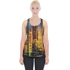 Skyline-light-rays-gloss-upgrade Piece Up Tank Top by Jancukart