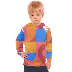 Geometric Series  Kids  Hooded Pullover by Sobalvarro