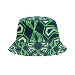 Abstract Pattern Geometric Backgrounds  Inside Out Bucket Hat by Eskimos