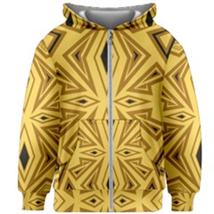 Abstract Pattern Geometric Backgrounds Kids  Zipper Hoodie Without Drawstring by Eskimos