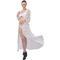  Surface  Maxi Chiffon Beach Wrap by artworkshop