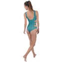 Green Surface  Side Cut Out Swimsuit View2