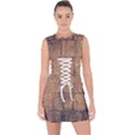 Architecture  Lace Up Front Bodycon Dress View1