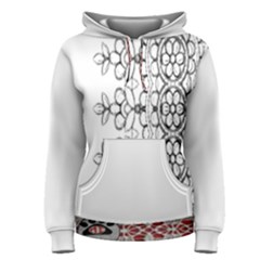 Im Fourth Dimension Black White 7 Women s Pullover Hoodie by imanmulyana