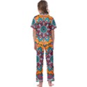 Mandala Spirit Kids  Satin Short Sleeve Pajamas Set View2