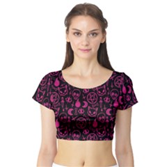 [made To Order] Cult Cutie Crop Top by Glucosegirl