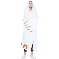 I Love Camping Wearable Blanket by PFashionArt