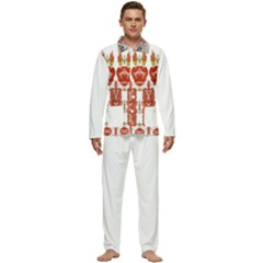 Im Fourth Dimension Colour 13 Men s Long Sleeve Velvet Pocket Pajamas Set by imanmulyana