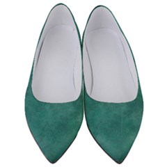 Dark Green Abstract Women s Low Heels by nateshop