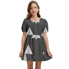 Difference Kids  Short Sleeve Dolly Dress by nateshop