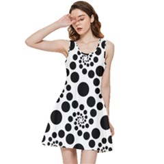 Dot Inside Out Racerback Dress by nateshop