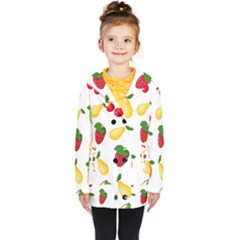 Fruits Kids  Double Breasted Button Coat by nateshop