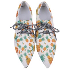 Pineapple Pointed Oxford Shoes by nateshop